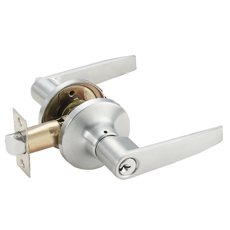 7301 KEY -Eingangstürhebel Schloss Röhrenhebelsatz Set