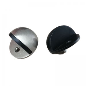 MD005 Edelstahl 304&Gummibodenmontage Hemisphäre Türstopper